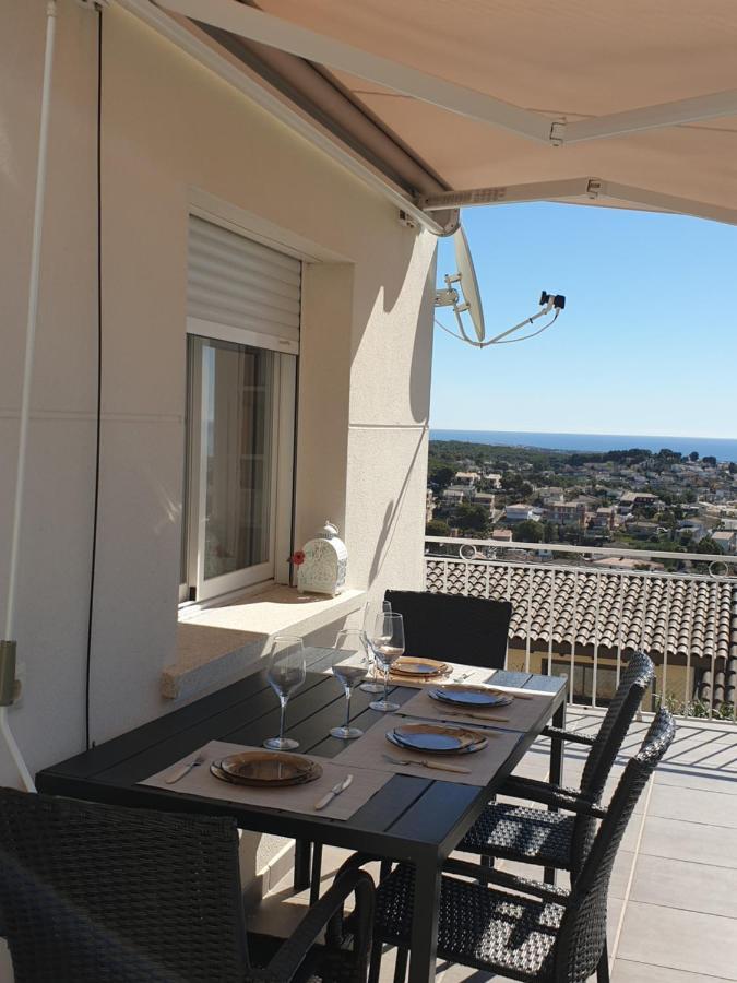 Precioso Apartamento Con Vista Al Mar Calafell Buitenkant foto