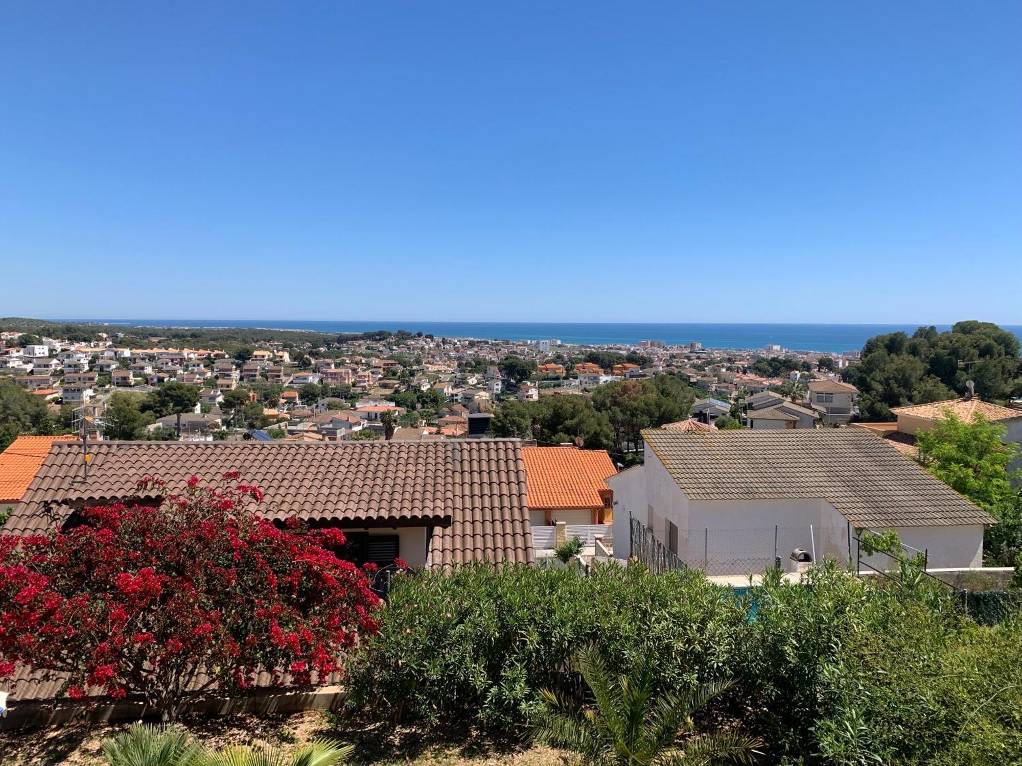 Precioso Apartamento Con Vista Al Mar Calafell Buitenkant foto